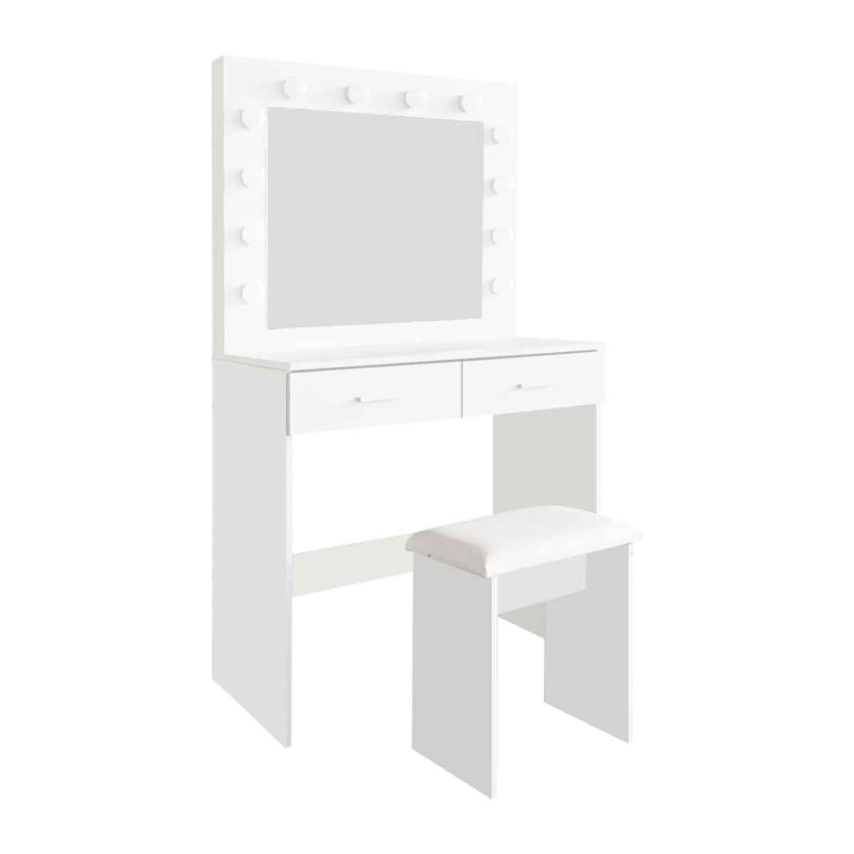 Toucador ATICA com espelho e banco