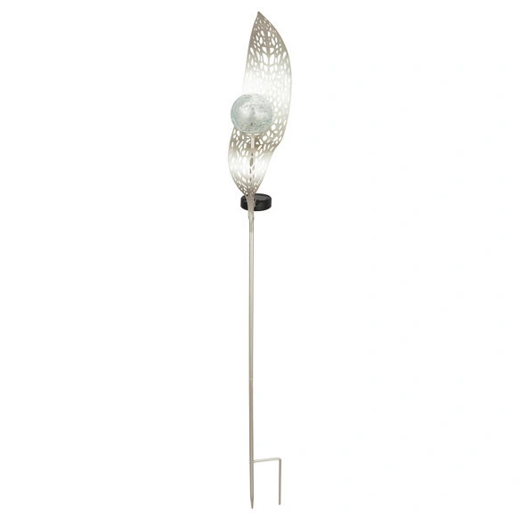 LED-Solarleuchte »Svante«, IP44, H: 103 cm, silberfarben