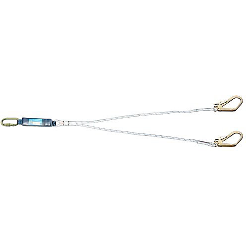 Longe antichute double drisse LDAD-1,5-10-10 blanc - TRACTEL - 77992