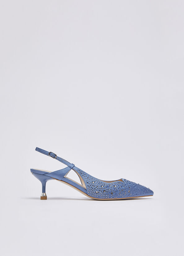 Slingback full strass