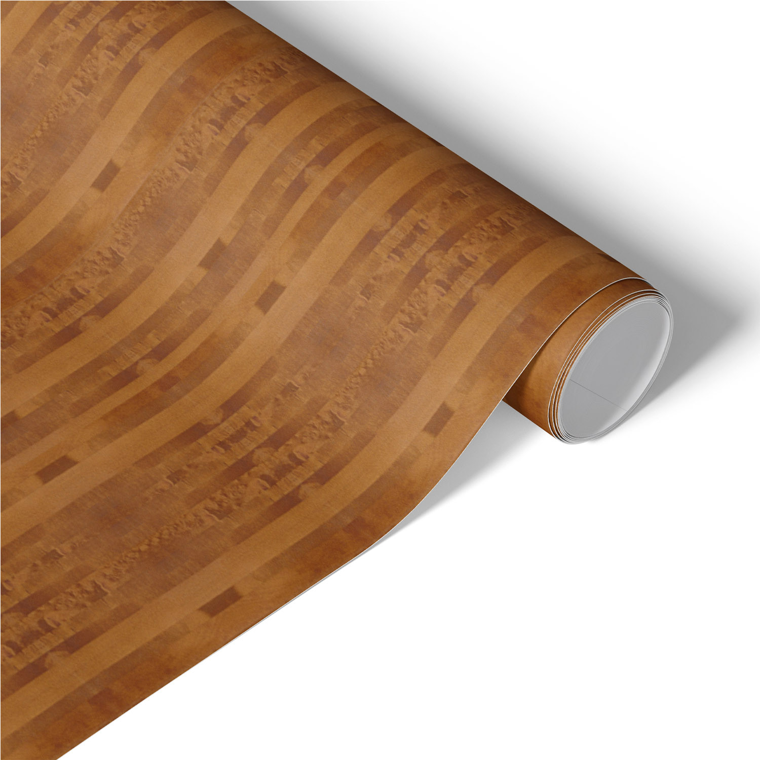 Folia meblowa Brązowe pasy 50x100 Okleina samoprzylepna Drewno DIY