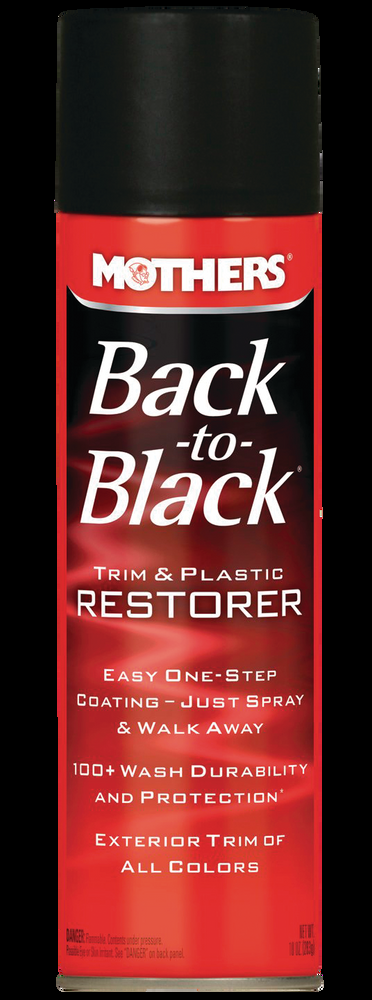 Mothers Back to Black Car Trim & Plastic Restoration Spray,