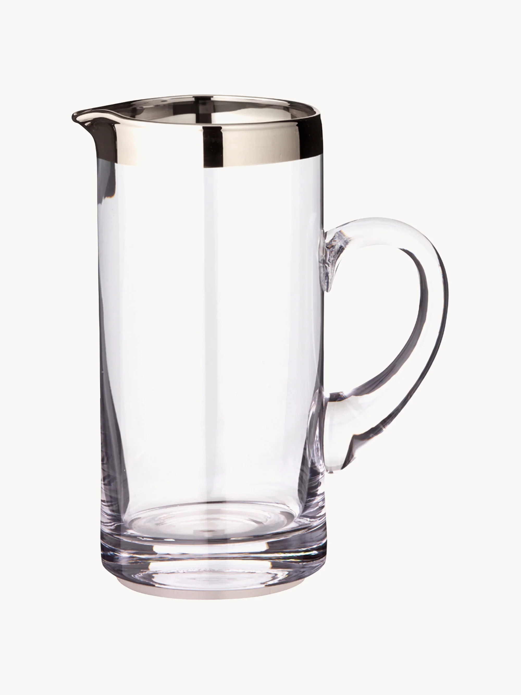 Mundgeblasener Kristall-Krug Robert, 1 l