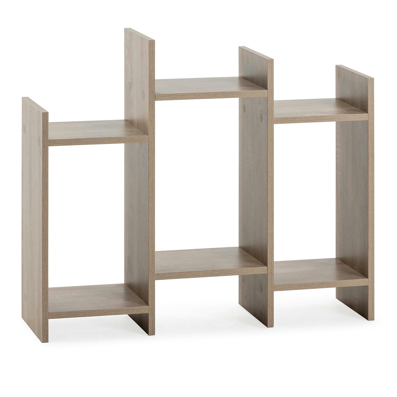 FEROE - Etagère 3 trous couleur chêne