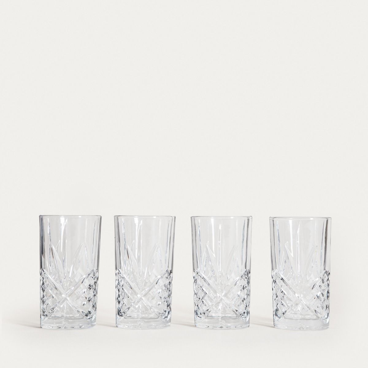 Zestaw szklanek MIRRA wysokich, 4 szt. 0,35 l