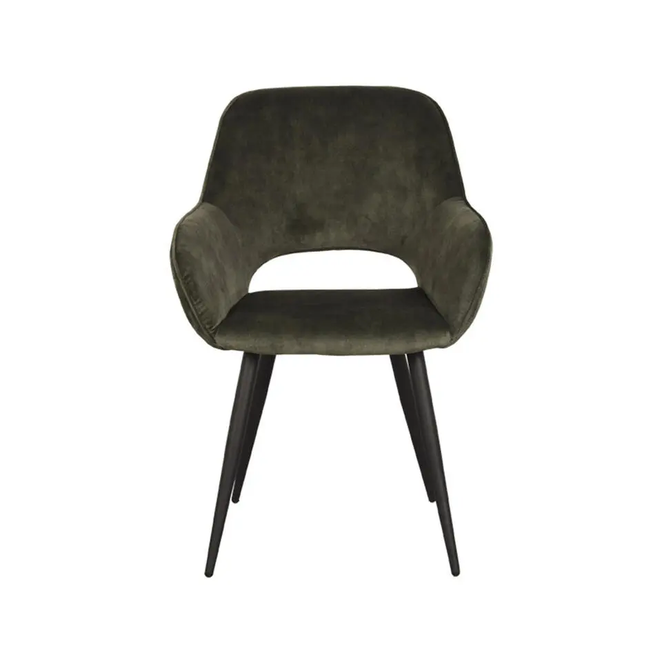 LABEL51 Eetkamerstoel Fer Hunter Velours - Set van 2