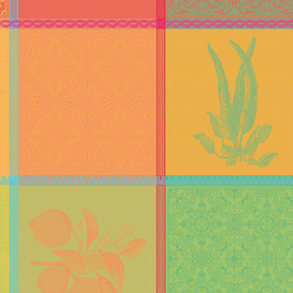 MILLE TUTTI FRUTTI SMOOTHIE - Serviette  pur coton multicolore 55x55