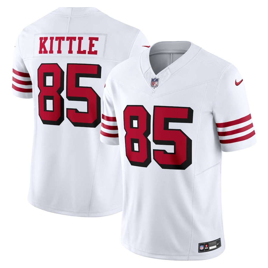 George Kittle San Francisco 49ers Nike Alternate Vapor F.U.S.E. Limited Jersey - White