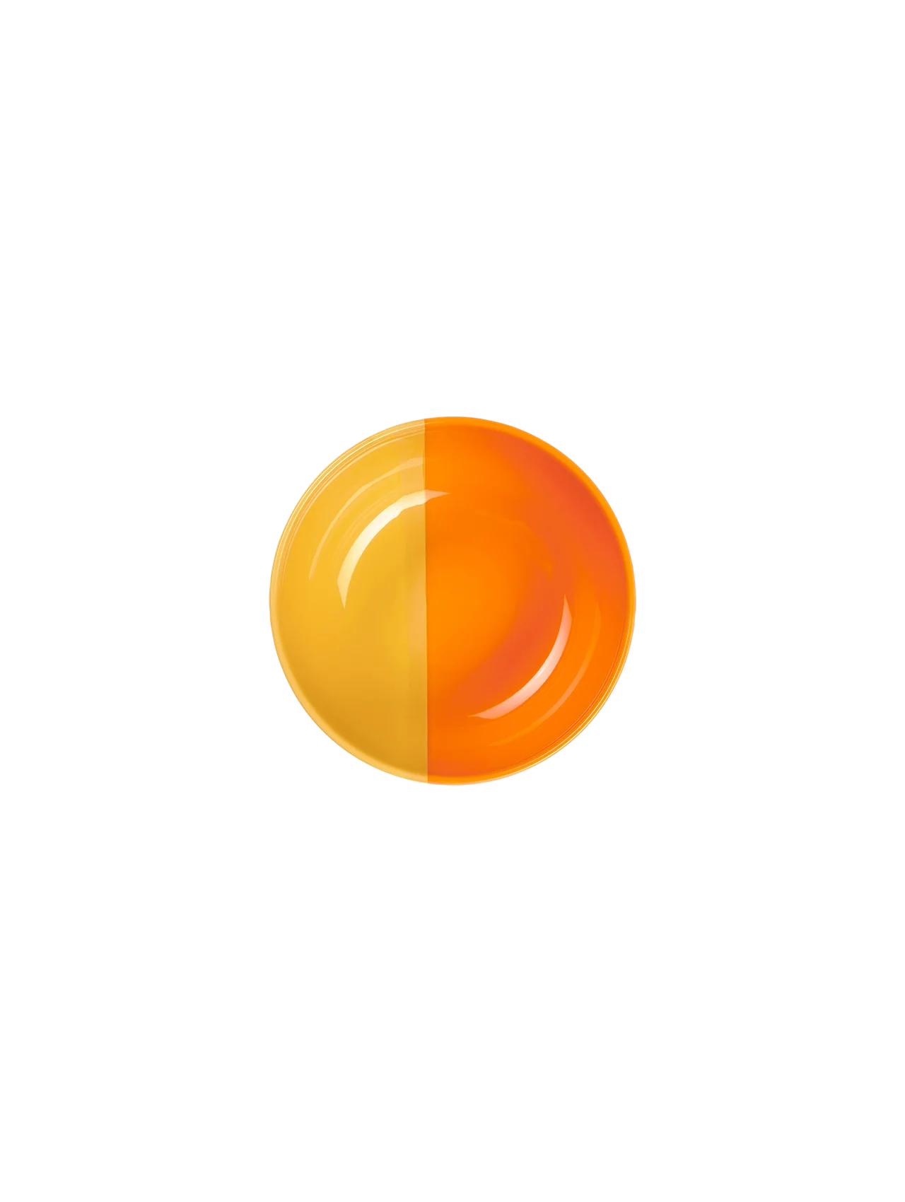 schale, orange smoothie
