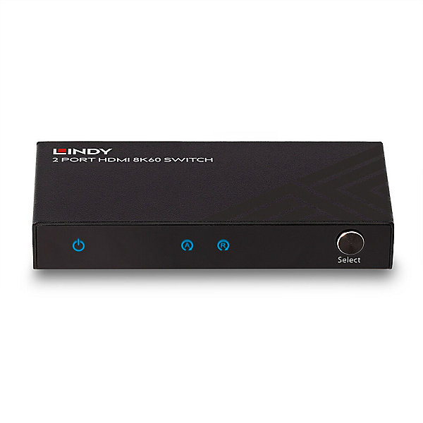 Commutateur HDMI 2.1 8K 60Hz 2 entrées LINDY