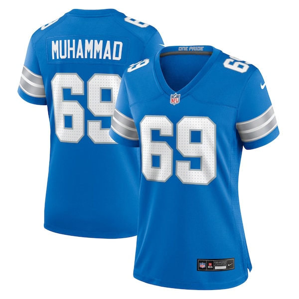 Al-Quadin Muhammad Detroit Lions Nike Women's Team Game Jersey -  Blue