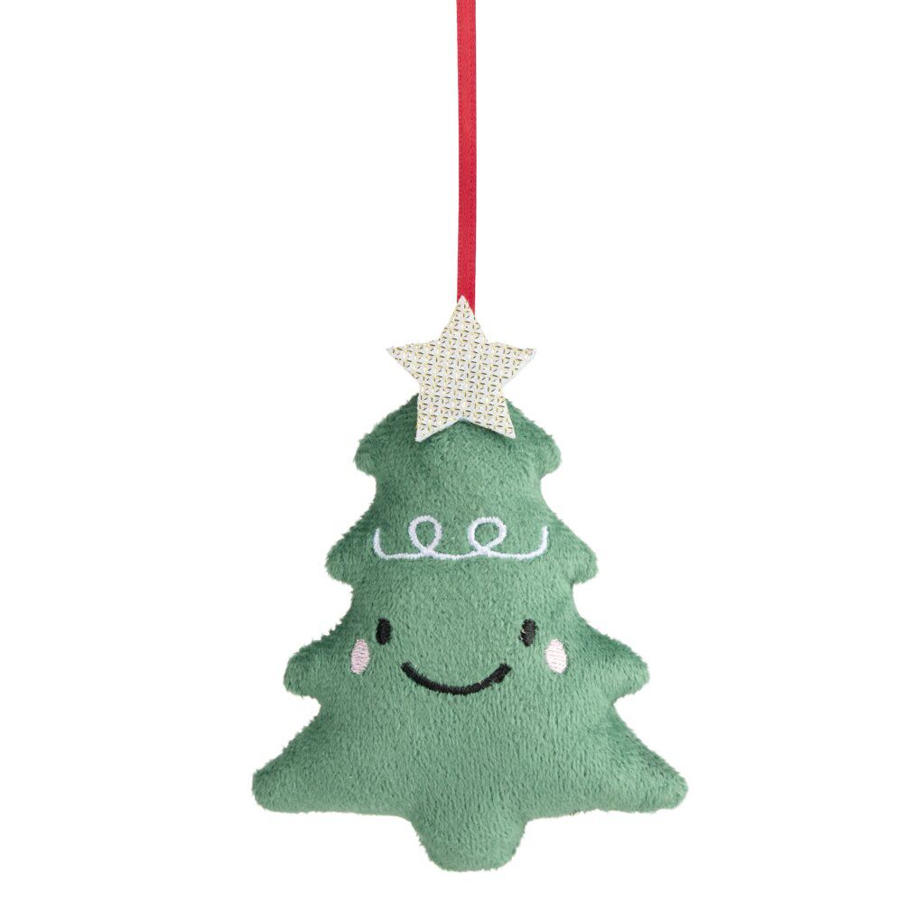 Décoration de No&euml;l kawaii à suspendre H6cm (3 modèles)