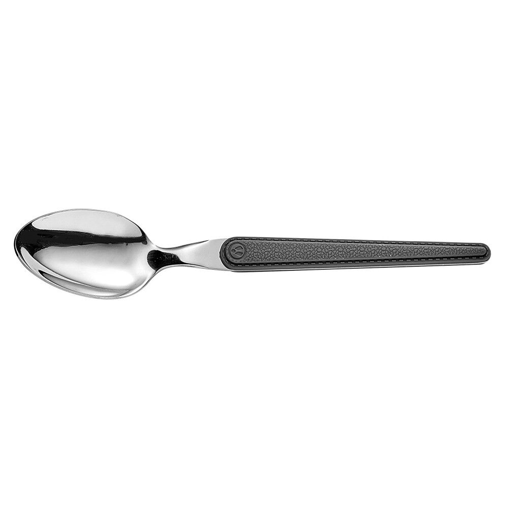 Cuillère à soupe inox Laguiole manche texturé noir