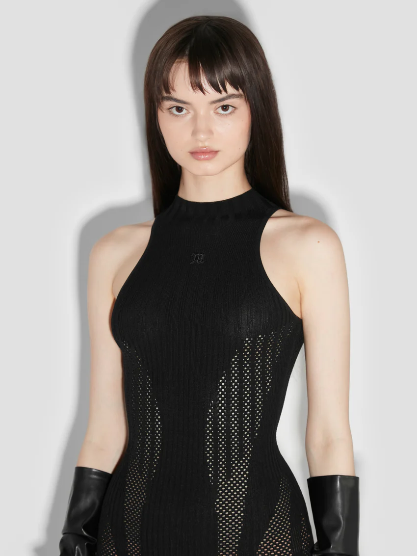 Future Sport Halter Mini Dress