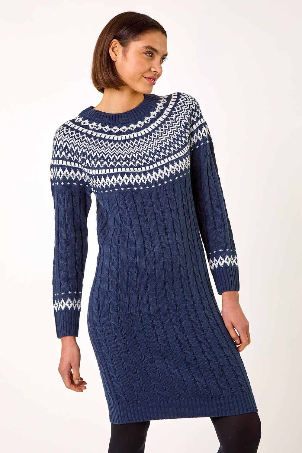 Roman Nordic Knitted Dress
