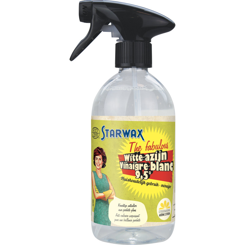 Vinaigre blanc anticalcaire parfum citron The Fabulous 9,5° 0,5 L STARWAX