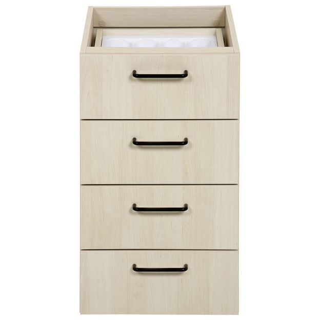 PRÁTICA WOOD GAVETEIRO 40 CM 4 GAVETAS