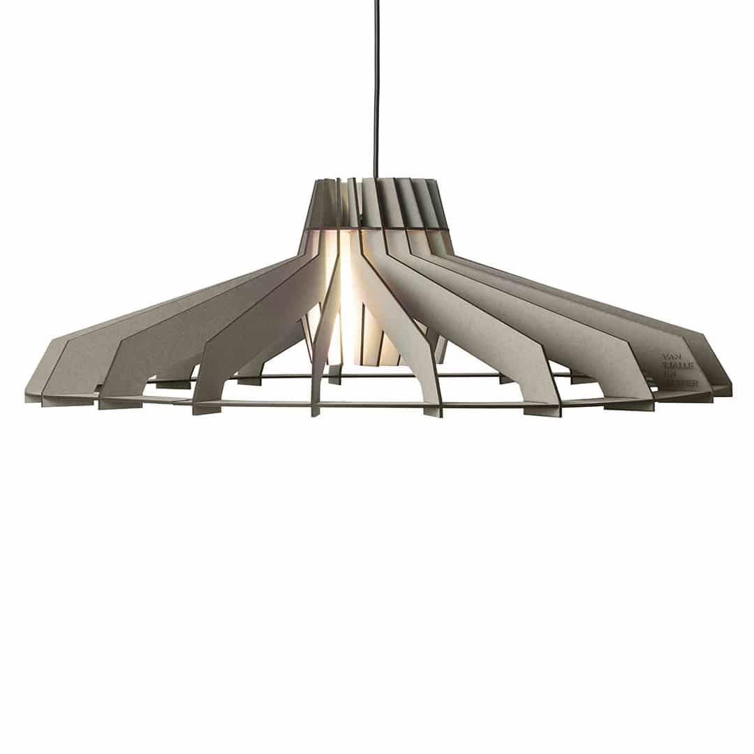 van Tjalle en Jasper - Nikolamp Tesla hanglamp - Standaard / Soft Grey