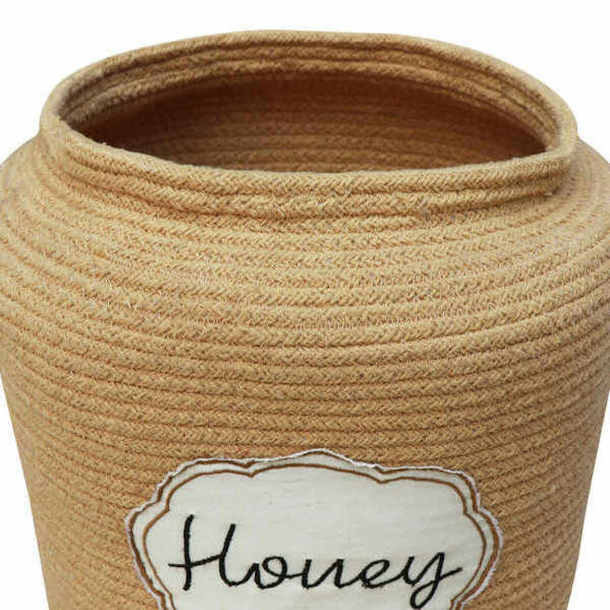 - Panier LITTLE CHEF pot de miel jaune