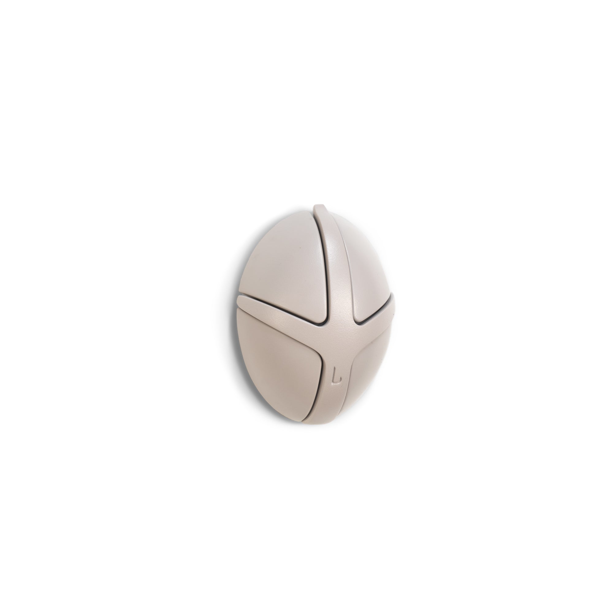 Spinder Design kapstok Tick - Silky Taupe / Silky Taupe - 3 haken