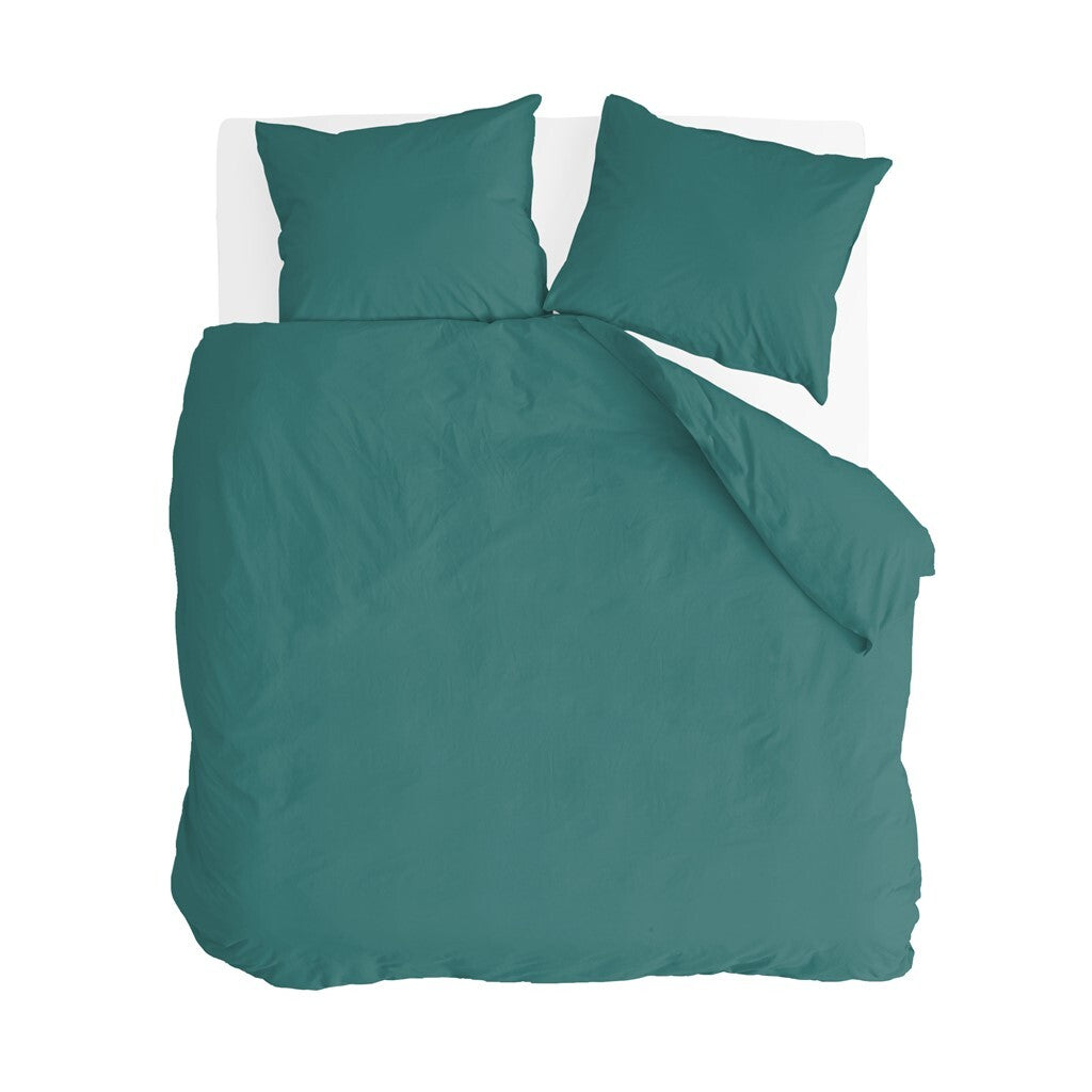 Byrklund - Dekbedovertrek Go Velvet - 200x220 cm - Groen