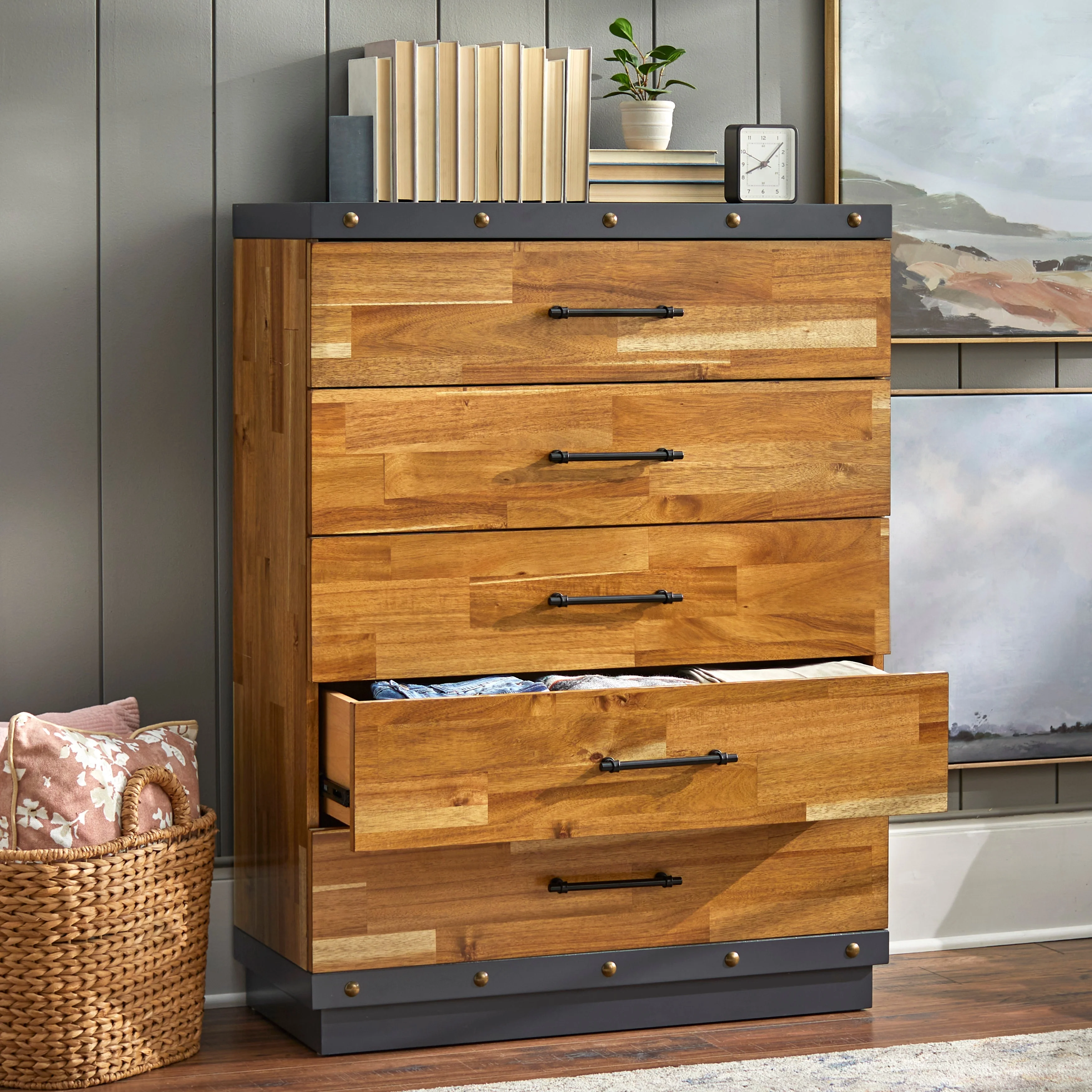 Lifestorey Drake 5-Drawer Chest
