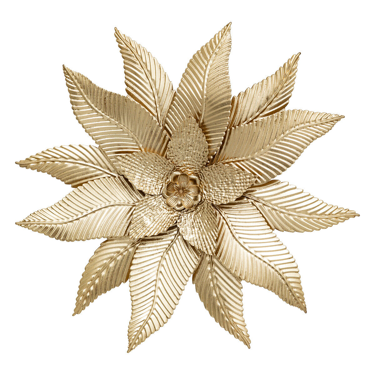 Decoração de mural AMANDINE em metal 67x67cm