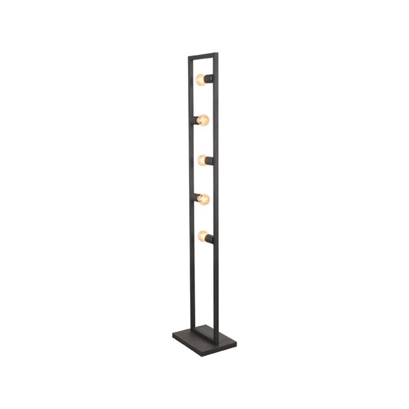LABEL51 Vloerlamp Quadrato - Zwart Metaal - 35x25x160cm