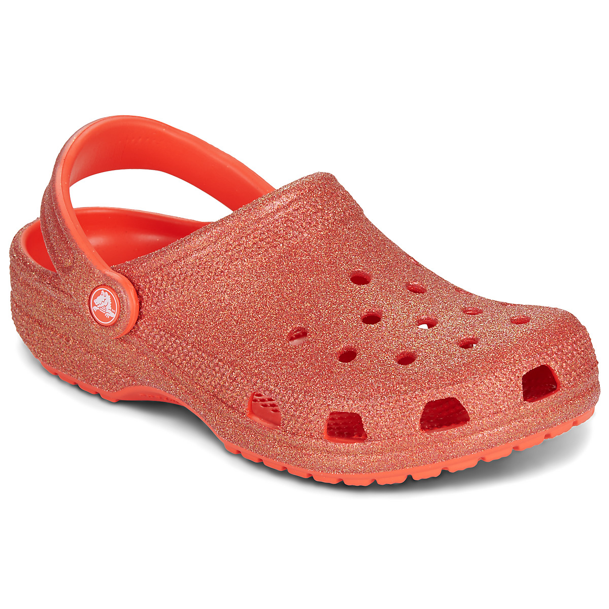 Crocs - Classic Iridescent Glitter Cg - Red
