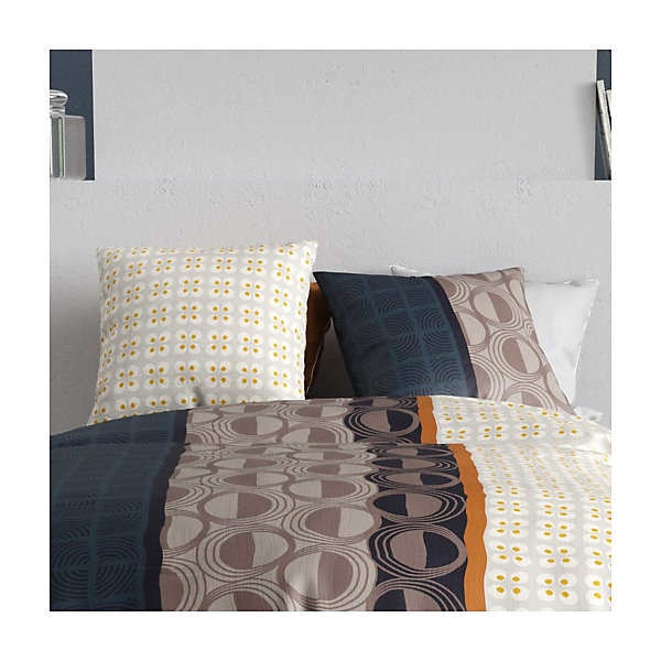Housse de couette 240x220 CURTIS   2 taies coton 57 fils