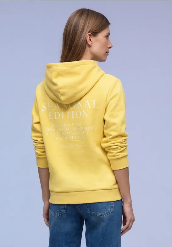 Hoodie mit Backprint