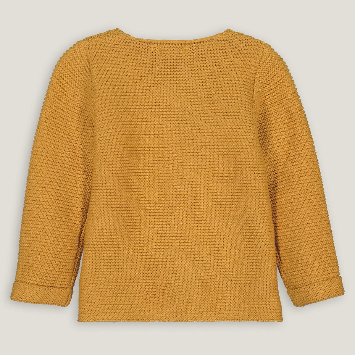 Gilet en tricot boutonné coton bio