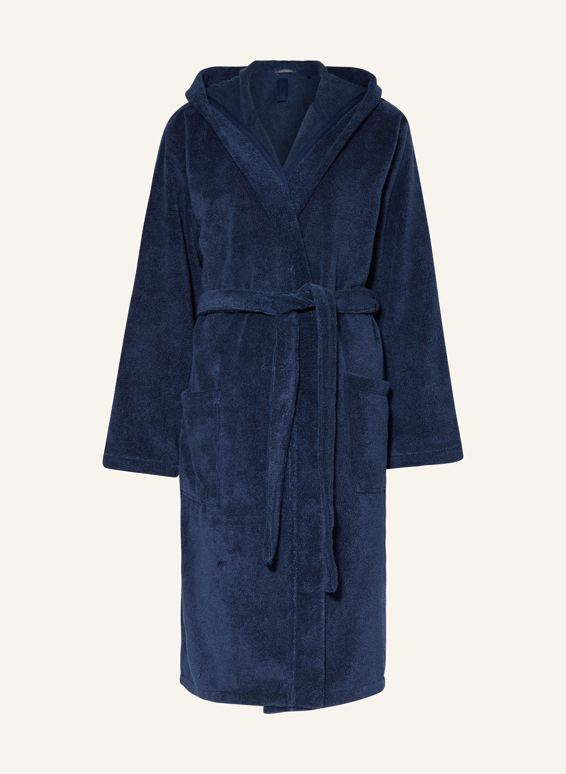 SCHIESSER Damen-Bademantel ESSENTIALS mit Kapuze