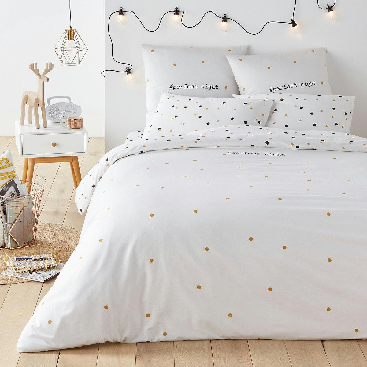 Housse de couette coton, Perfect Night