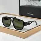 DOLCE & GABBAN DG Mirror Leg Hollowed Out Logo Sunglasses