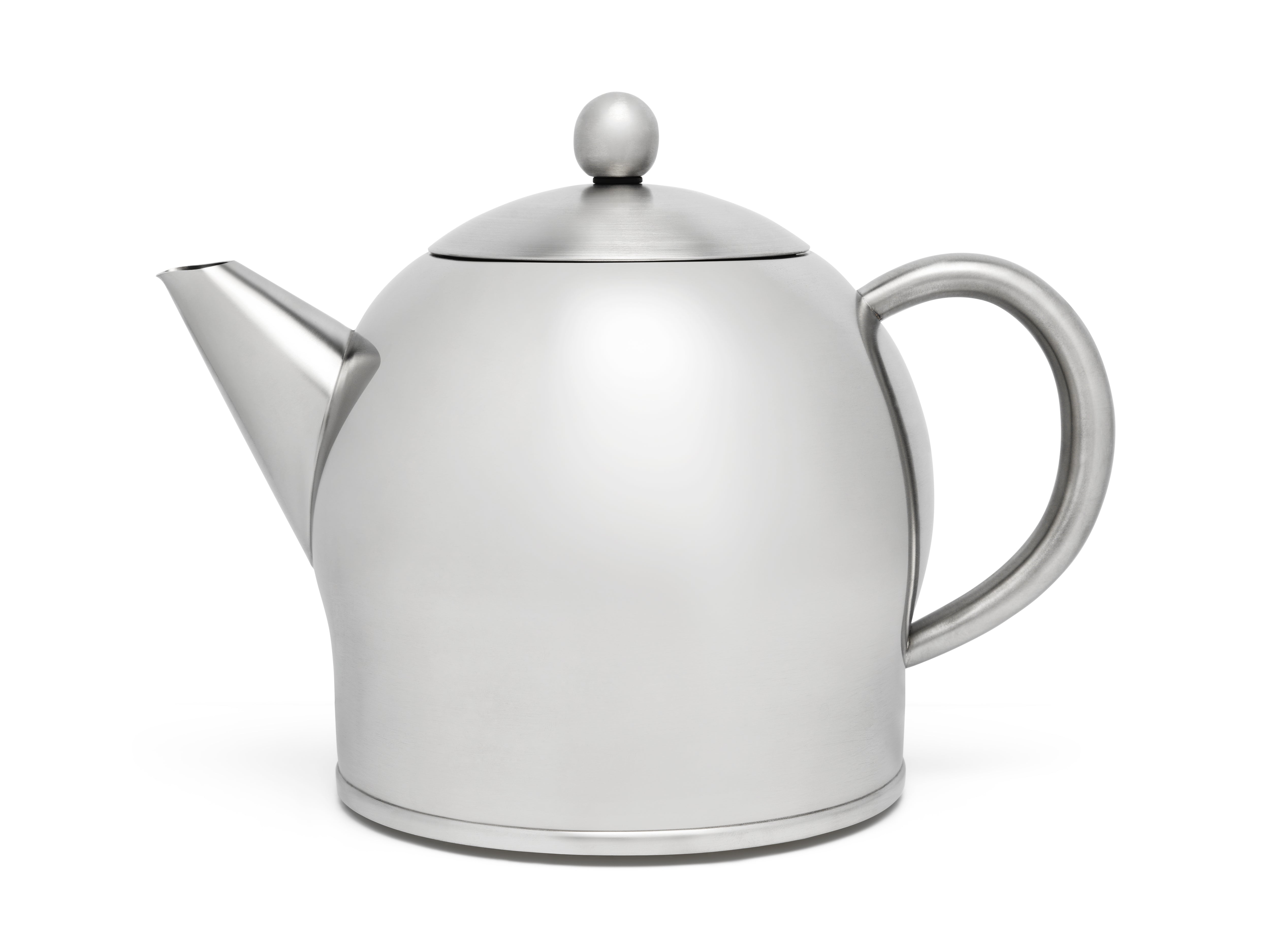 Bredemeijer - Dubbelwandige theepot Minuet Santhee - 1,4 liter - RVS - Mat
