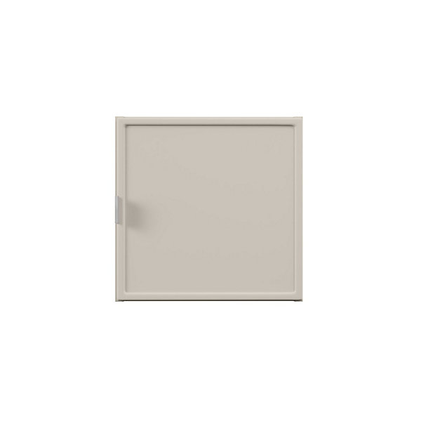 Meuble haut salle de bain BRAZZA1 porteColoris marron congoL35 x H35 cmMeuble suspendu