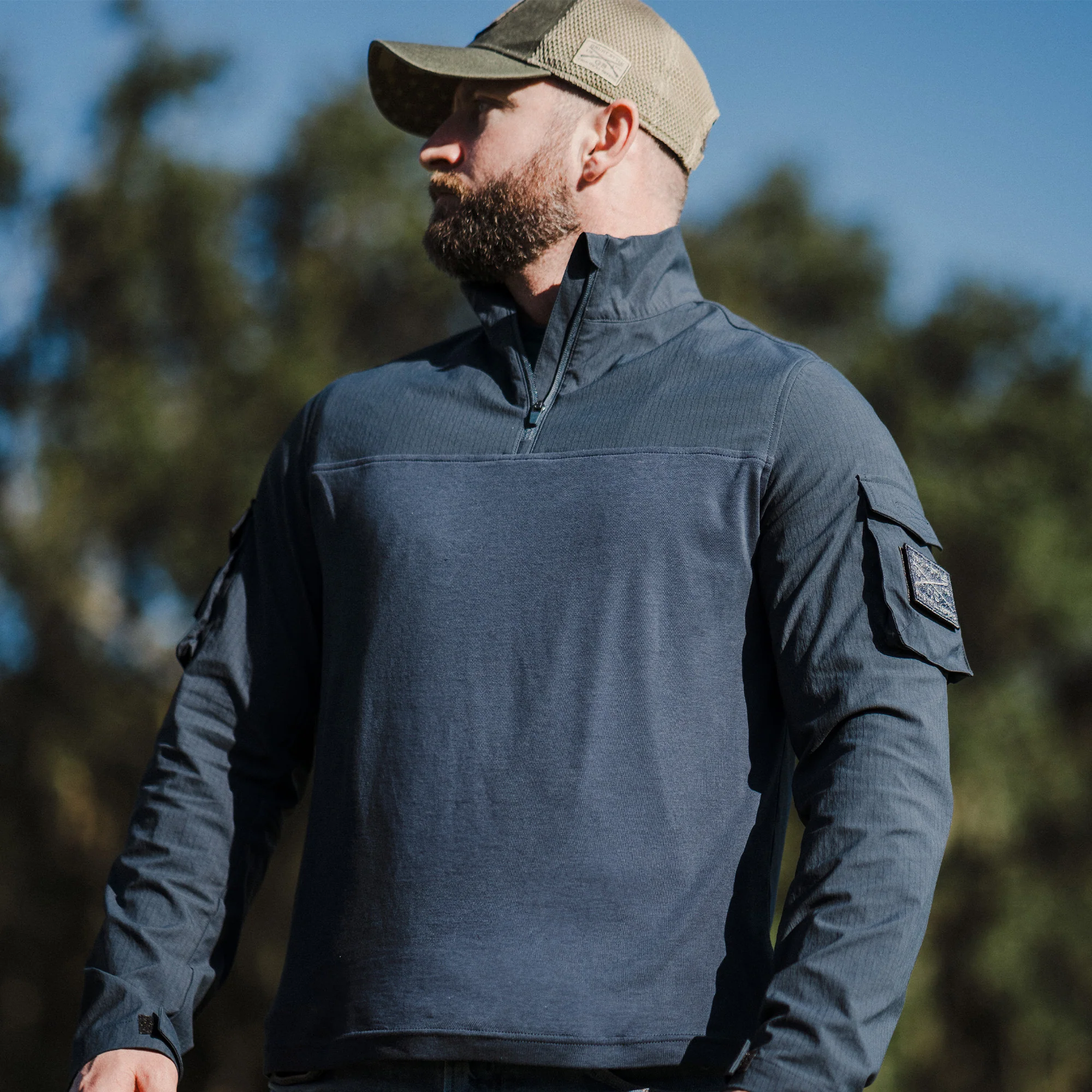 Men's Operator Shirt - Navy