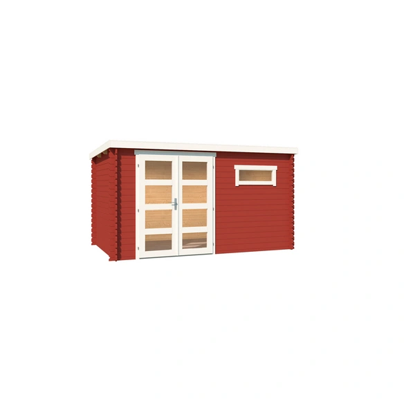 Gartenhaus »Augusta«, BxHxT: 400 x 216,6 x 230 cm (Außenmaße inkl. Dachüberstand), Holz