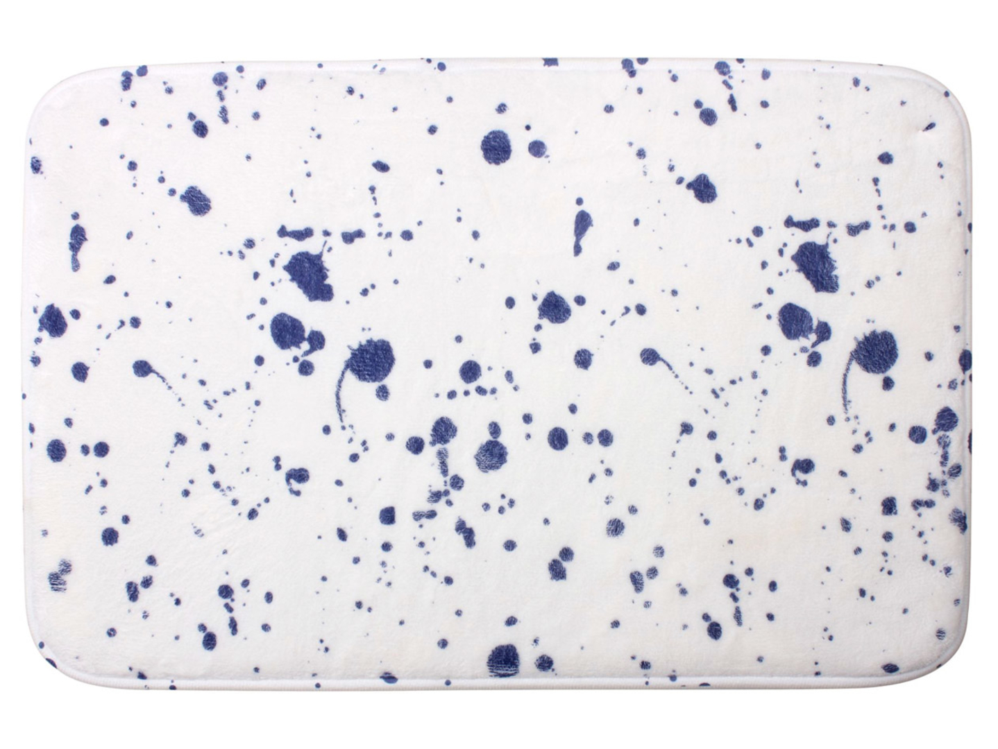 Mata łazienkowa Enamel 40x60 cm biała