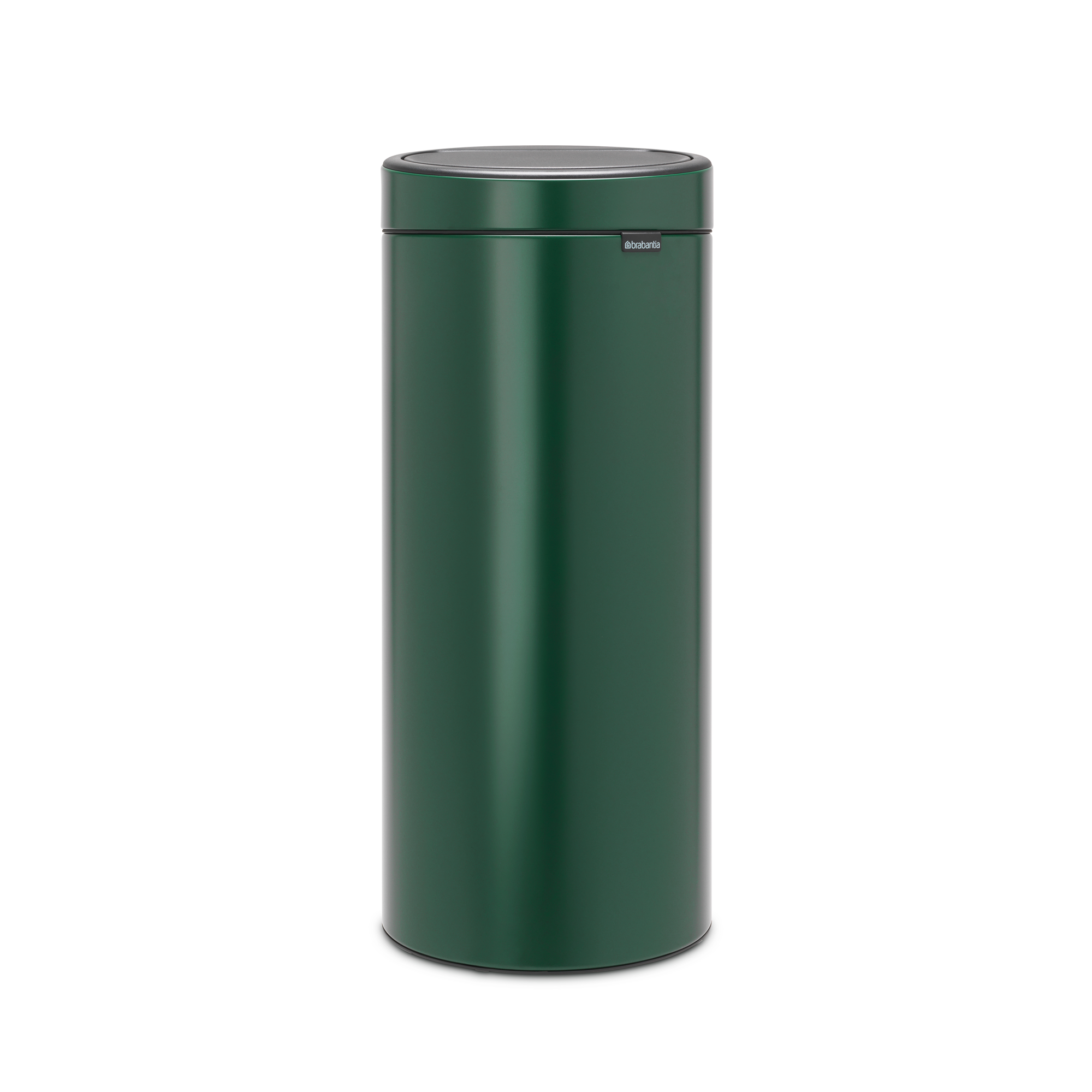 Brabantia Touch Bin New afvalemmer, 30 liter, kunststof binnenemmer - Pine Green