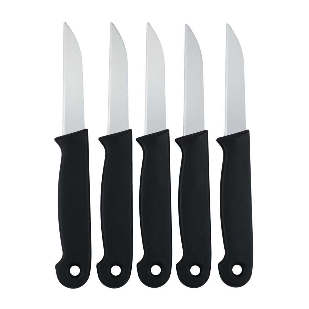 Couteau à légumes x5 épluche et découpe L16cm