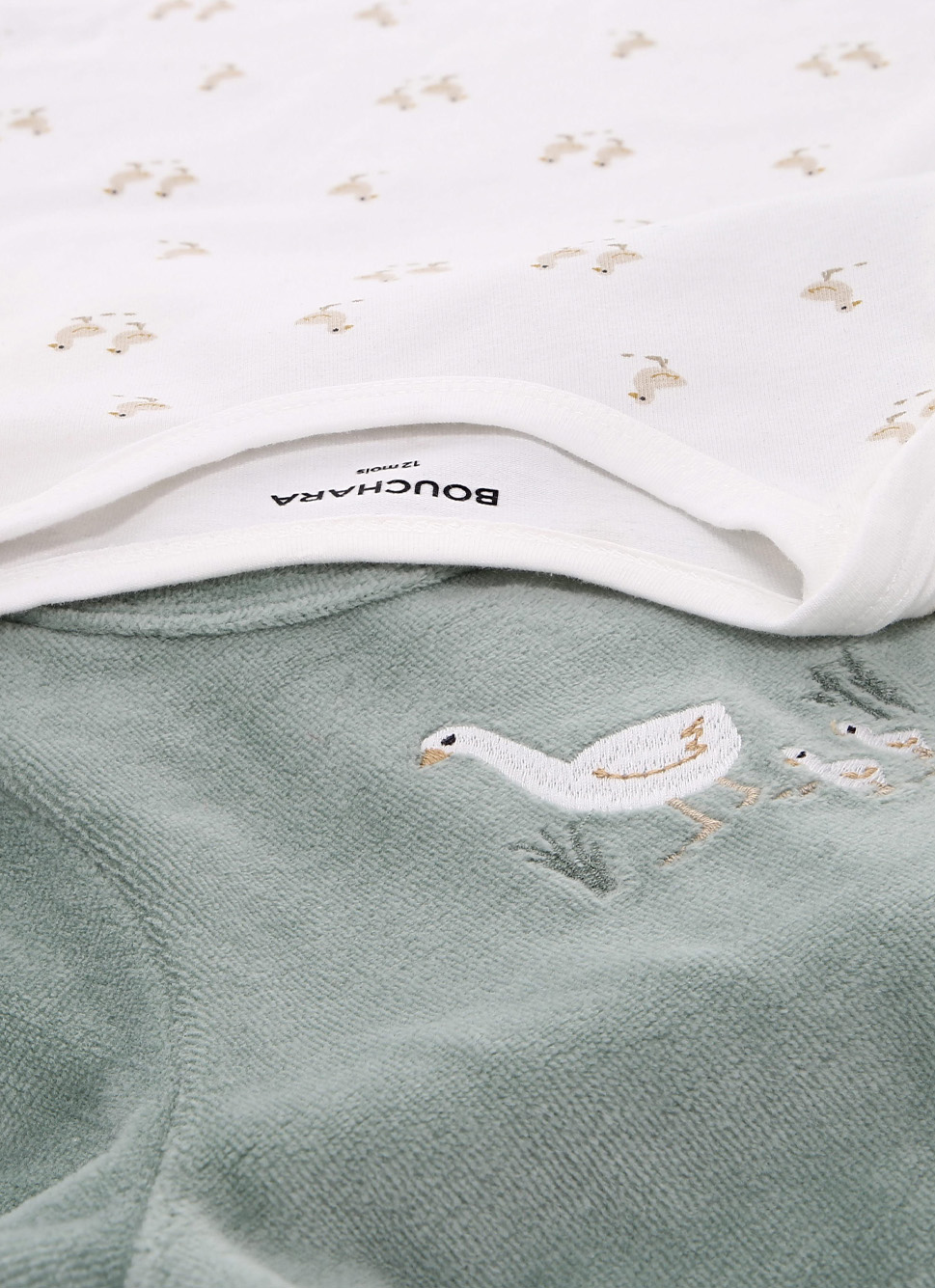 SET GRENOUILLÈRE ET BODY OIESvert