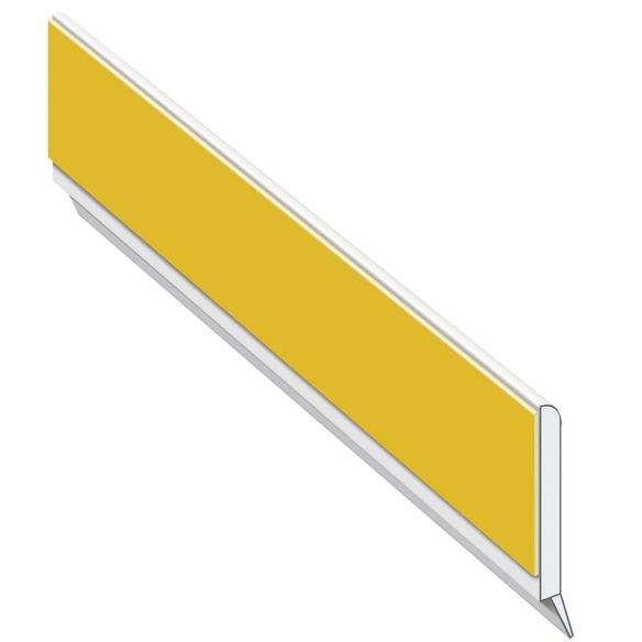 Flachleiste, weiß, Polyvinylchlorid (PVC)