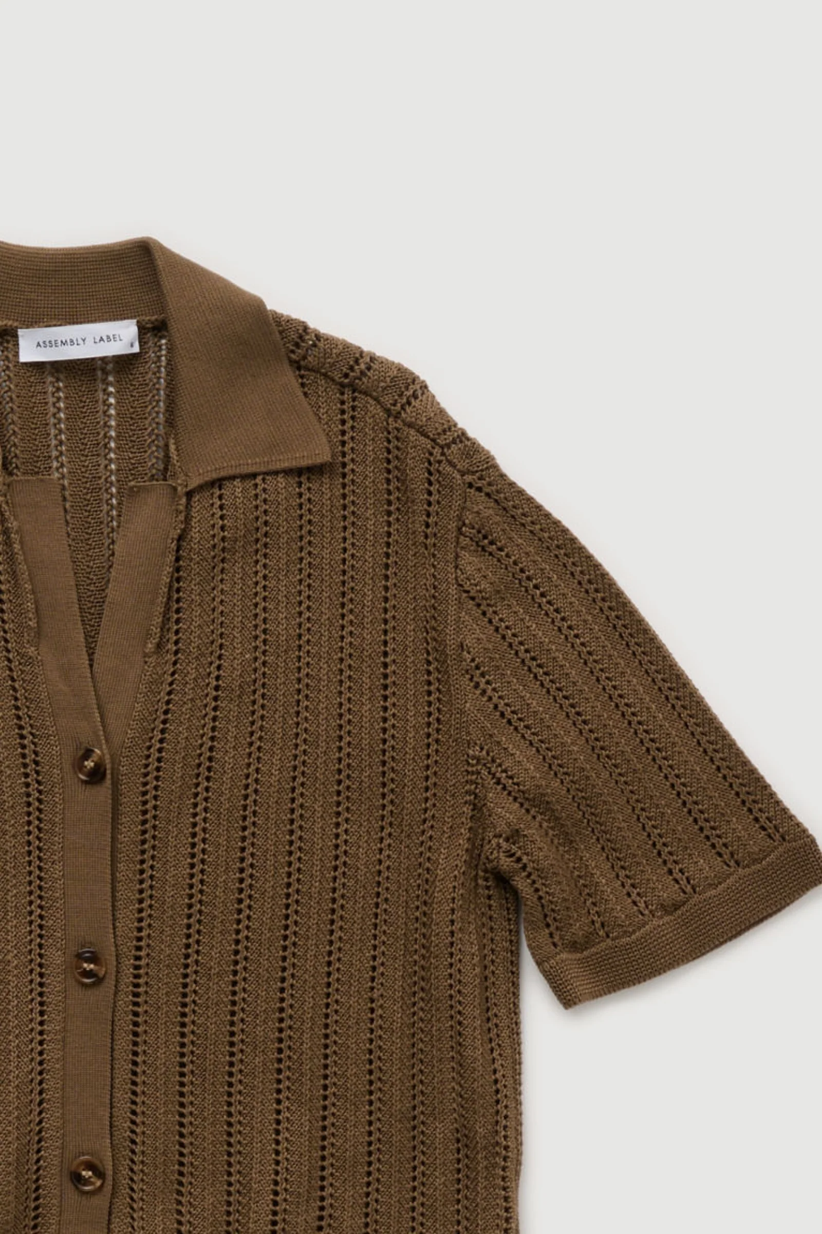 Re-Worn Womens Cotton Textured Shirt