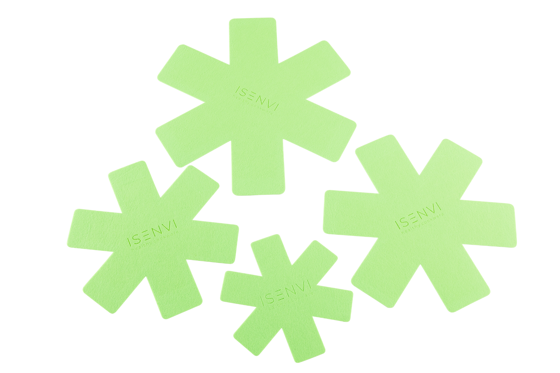 Hunter pannenbeschermers - set 4 stuks - groen