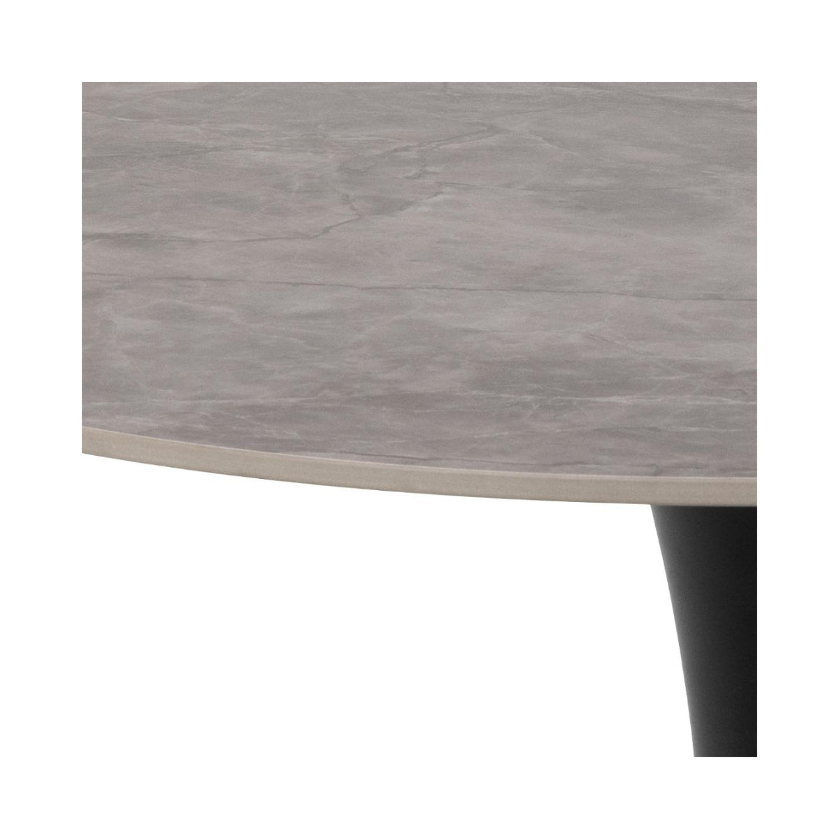 Rebellenclub Lugo Eetkamertafel - ø90 cm - Grijs