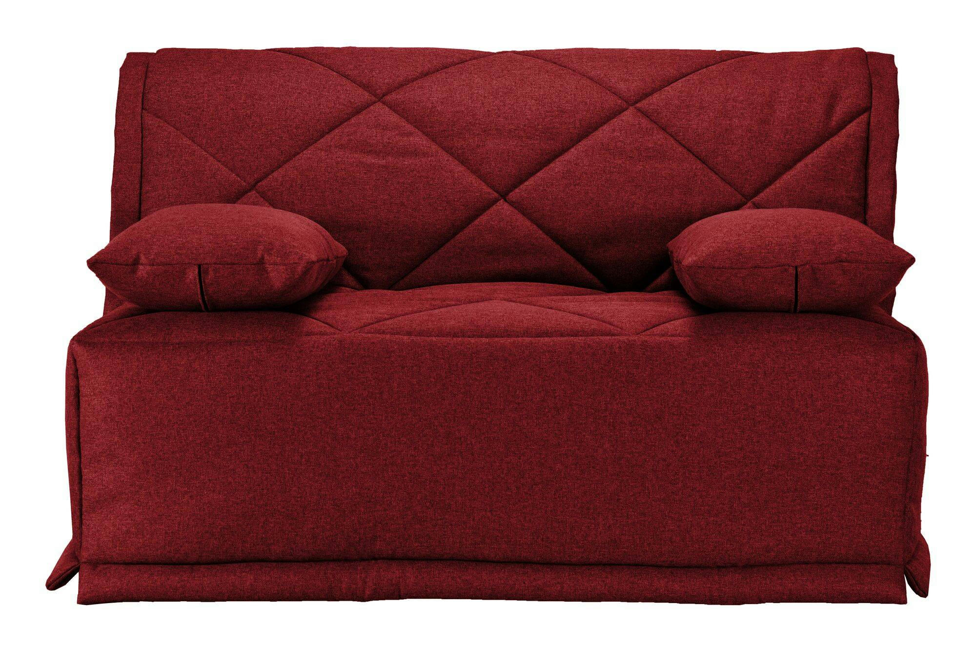 GINA - Banquette BZ avec matelas de 15 cm griotte