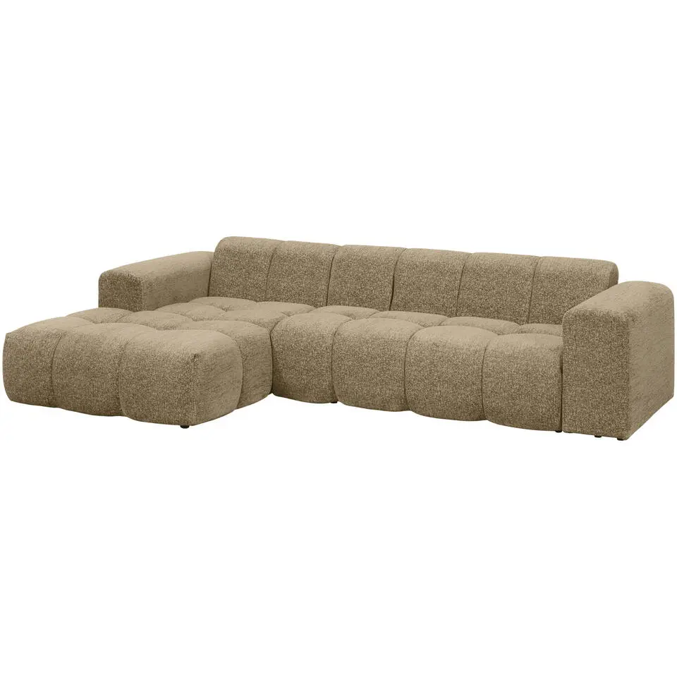 Hoekbank Beau links - Raven - taupe
