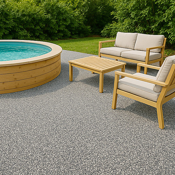 Moquette de pierre - Kit complet 8m² - Teinte : Bleu Turquin - CREATION SUD